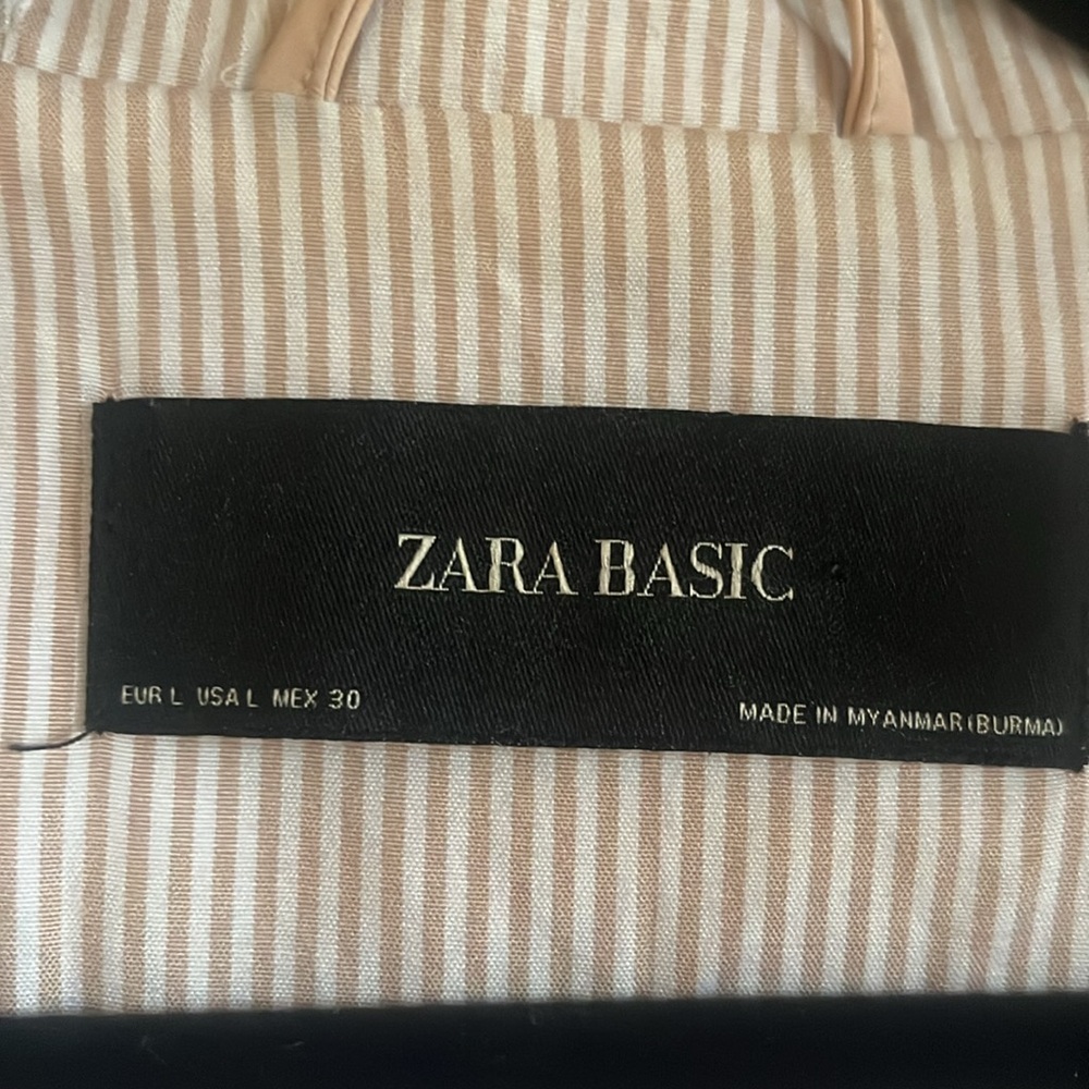 Zara Blush Pink Rain Jacket - Picture 4 of 6